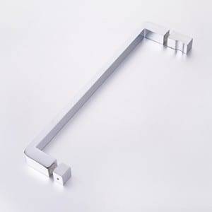 Reliable Supplier Sliding Door Roller - HS-097 Luxuriant solid zinc alloy handle for heavy glass shower doors – Leway
