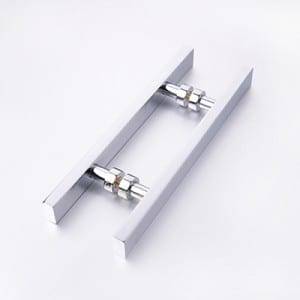 Wholesale Dealers of Sheet Metal Parts - HS-031 H-shape stainless steel 304 push pull shower door handle – Leway