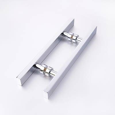 Good User Reputation for Shower Pulling Handle - HS-031 H-shape stainless steel 304 push pull shower door handle – Leway