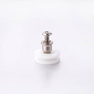 High definition Oem Metal Products - HS015 sliding tub and shower door rollers V groove wheel with screws – Leway