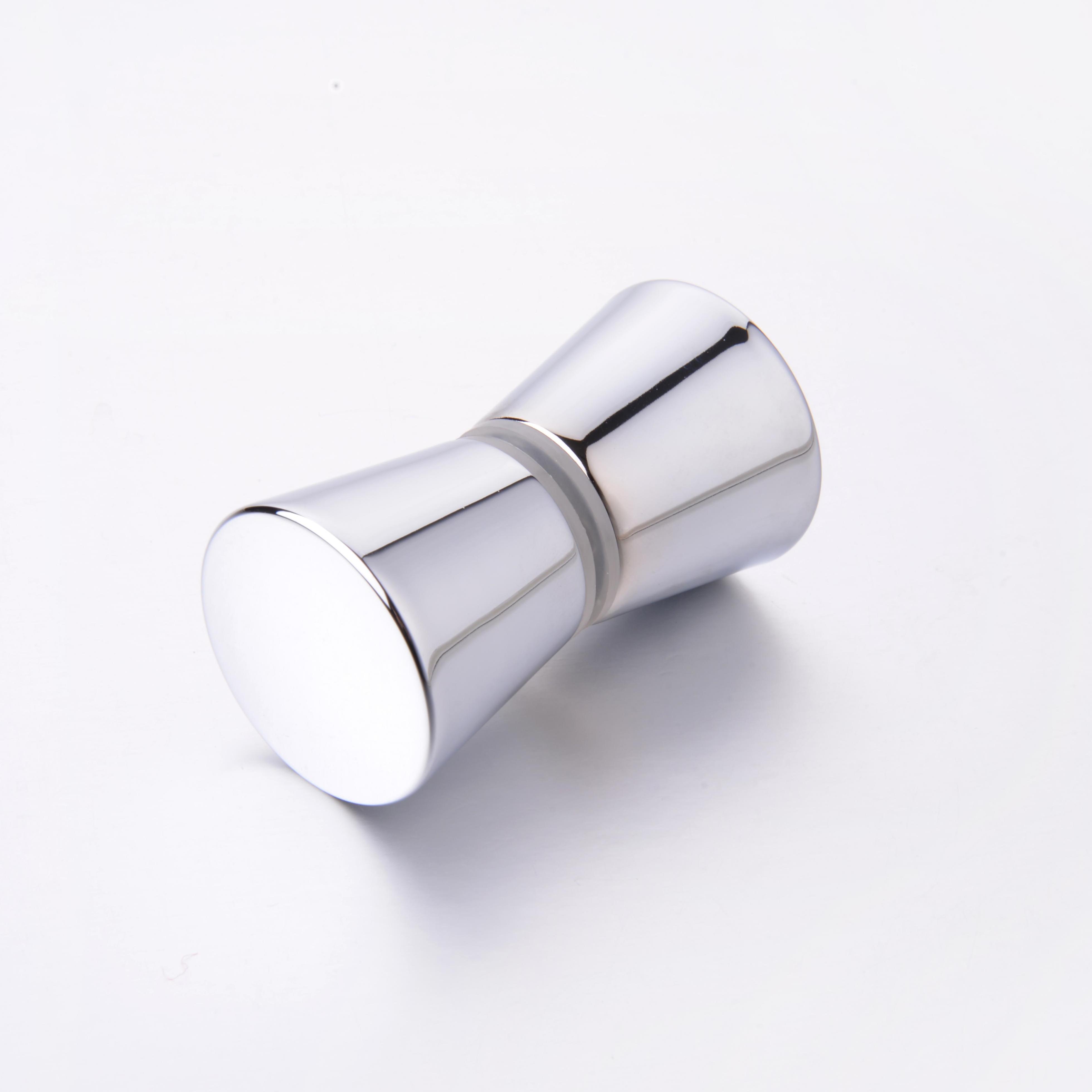 HS050 Zinc Alloy Cone Handle for Glass door Bathroom Hardware Featured Image