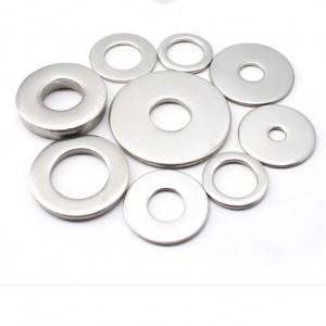 Various sizes of stainless steel washer