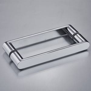 YM-058 China Manufacturer Zinc alloy Zamak Bathroom Shower Interior Pull Glass Door Handle