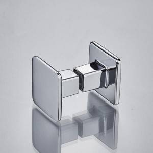 YM-076 China Supplier Zinc Alloy Shower Glass Door Pull Handle