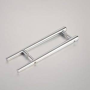 Best Price for Shower Box Accessories - HS-080 Elegant solid zinc alloy push pull shower door handle – Leway
