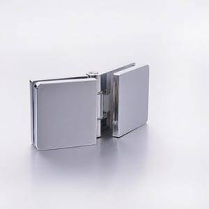 China Supplier Double Sliding Door Roller - HS-100 Hinge for bath shower screen – Leway