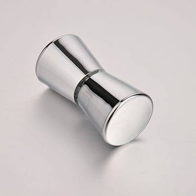 Fixed Competitive Price Fix Shower Door Rollers - HS-063 Plastic ABS chrome plated bathroom shower glass door knob – Leway