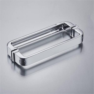 YM-047 Bathroom Zinc Alloy Double Side Push Pull Shower Glass Door Handles
