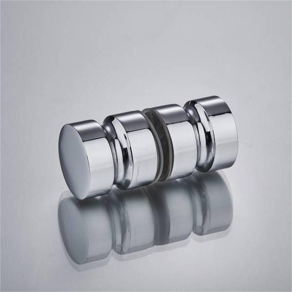 YM-065 Bathroom hardware Zinc alloy door knob shower glass door handle knobs Chinese factory price Featured Image