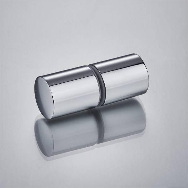 YM-067 Zinc alloy sliding door glass shower door knob Bathroom door hardware Chinese factory Featured Image
