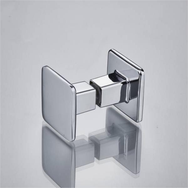 YM-076 High Quality Stainless Steel Zinc alloy Door Handle for Bathroom Shower room Glass door Chinese factory price Featured Image
