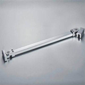 YM-079 High Quality Customize Stainless Steel Glass Shower Door Support Bar Pull Rob for Glass bathroom door
