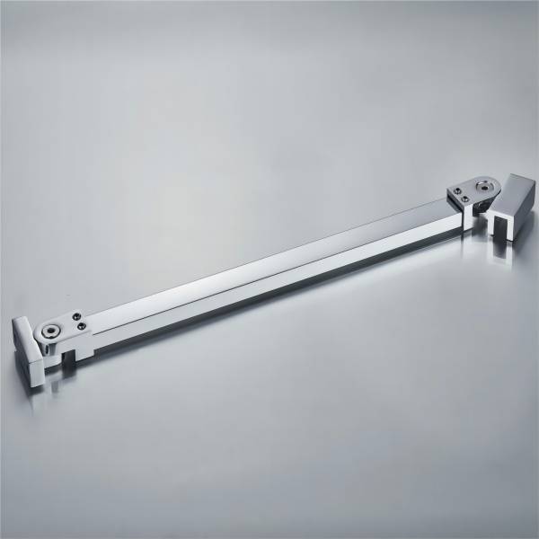 YM-079 High Quality Customize Stainless Steel Glass Shower Door Support Bar Pull Rob for Glass bathroom door Featured Image
