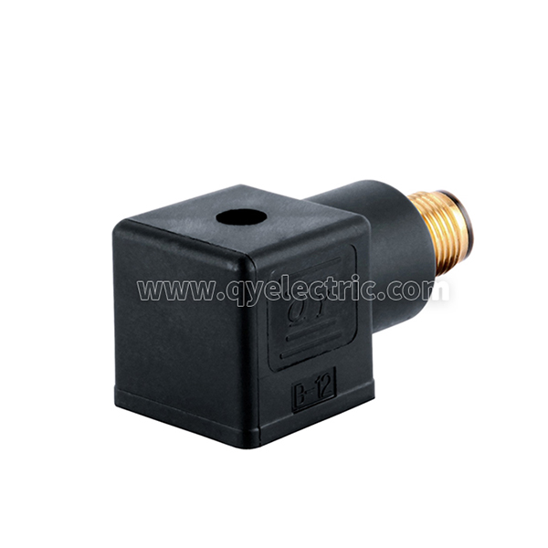Chinese wholesale 7pin Proportional Valve Connectors -
 DIN 43650A+M12 Adapter – Qiying