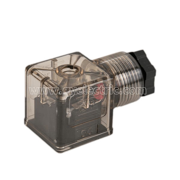 Hot New Products 7pin Proportional Valve Socket -
 DIN 43650A Solenoid valve connector PG11 LED with Indicator DC24V VOLT,AC220V VOLT – Qiying