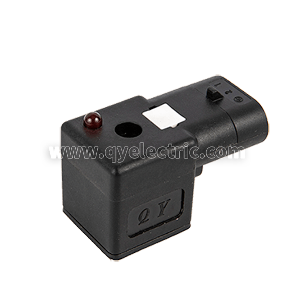 2019 Good Quality Sensor Plug -
 DIN 43650A Waterproof Solenoid valve connector – Qiying
