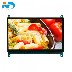 7″ tft lcd 800*480/ 1024*600 ips TFT lcd display open frame monitor