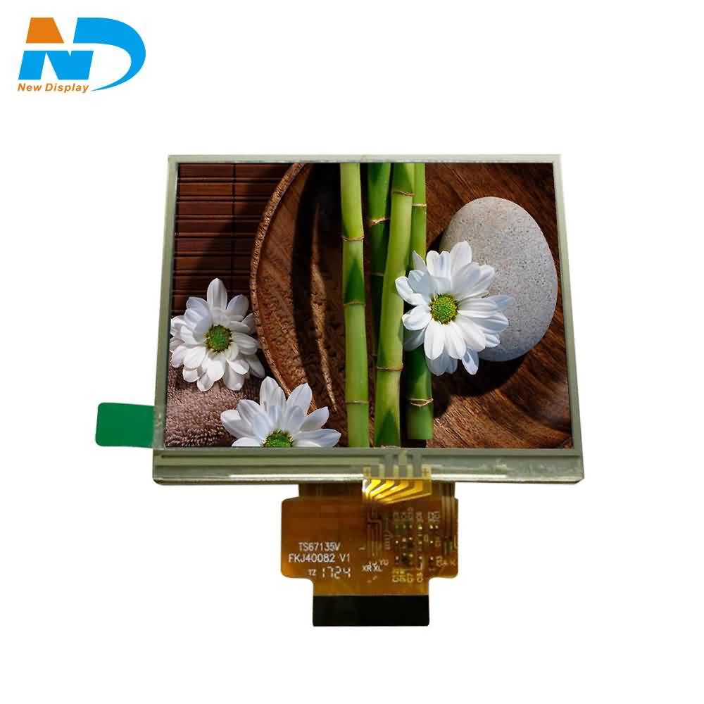 mcu इंटरफेस 3.5 इंच TFT LCD डिस्प्ले 320 Nits 320×240 रिजोल्यूशन