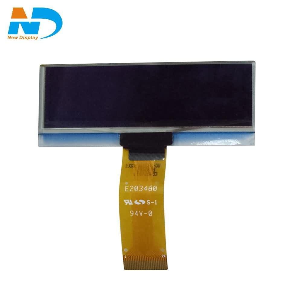 industrial oled 2.23 inch blue color 128×32 resolution small OLED display panel