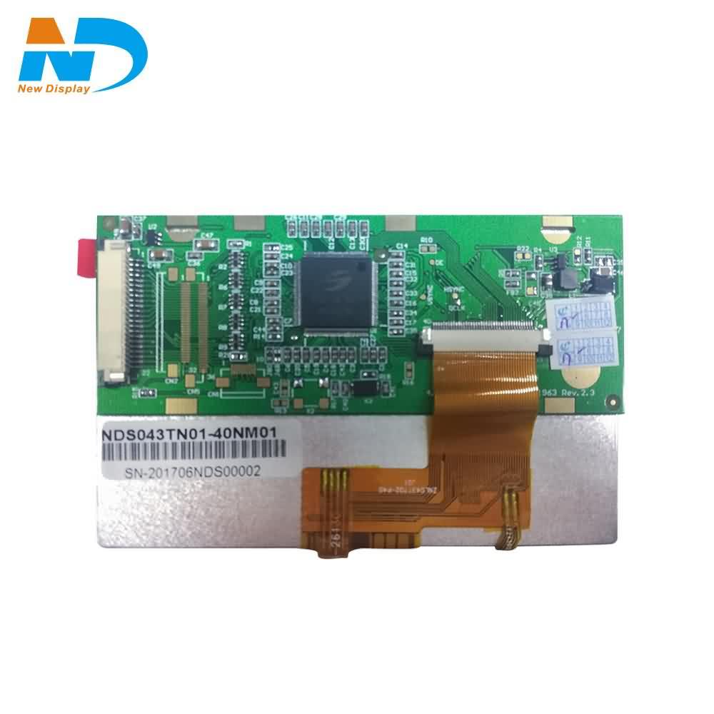 4,3 tuuman tft LCD-moduuli kosketusnäytöllä ja SSD1963-ohjainkortilla