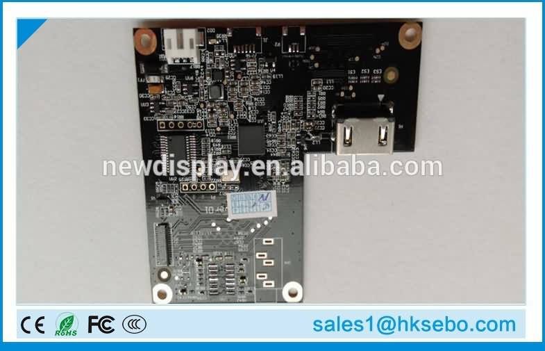 7 นิ้ว 1200*1920 TFT IPS LCD หน้าจอพร้อม MIPI DSI อินเทอร์เฟซ HDMI board