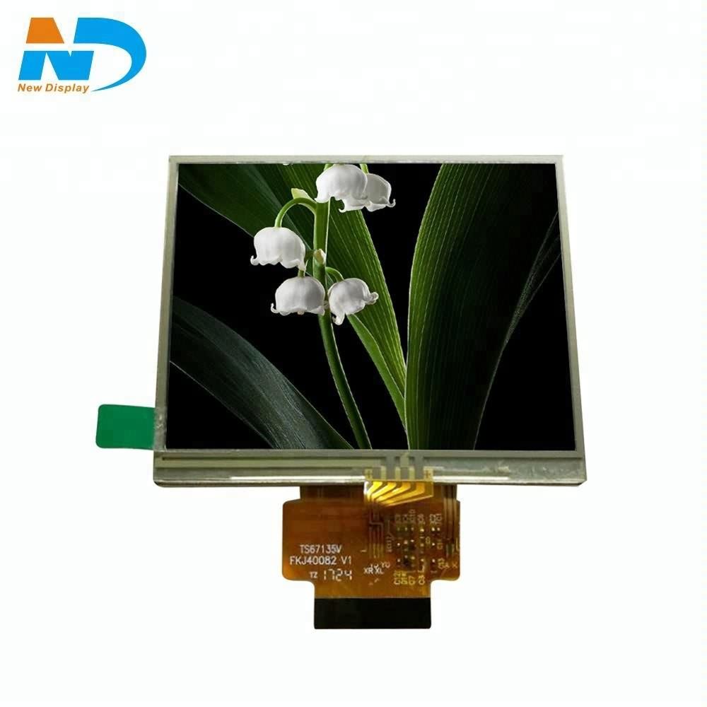 Πίνακας LCD 3,5 ιντσών 320*480 ανάλυσης IPS με χωρητική οθόνη αφής