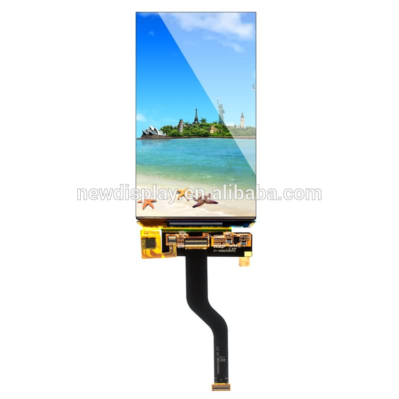AUO 5 inch 720p touch screen oled display