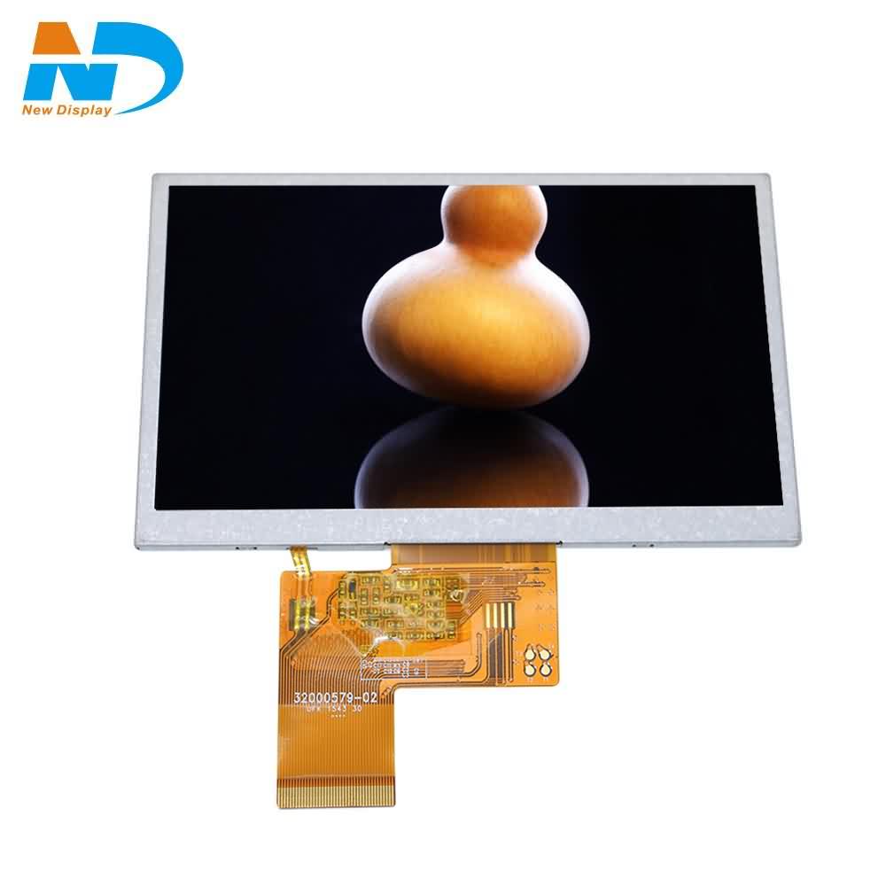 800 × 480 5inch tft Innolux lcd ئېكرانى تاختا كومپيۇتېر ئۈچۈن EJ050NA-01E 500nits