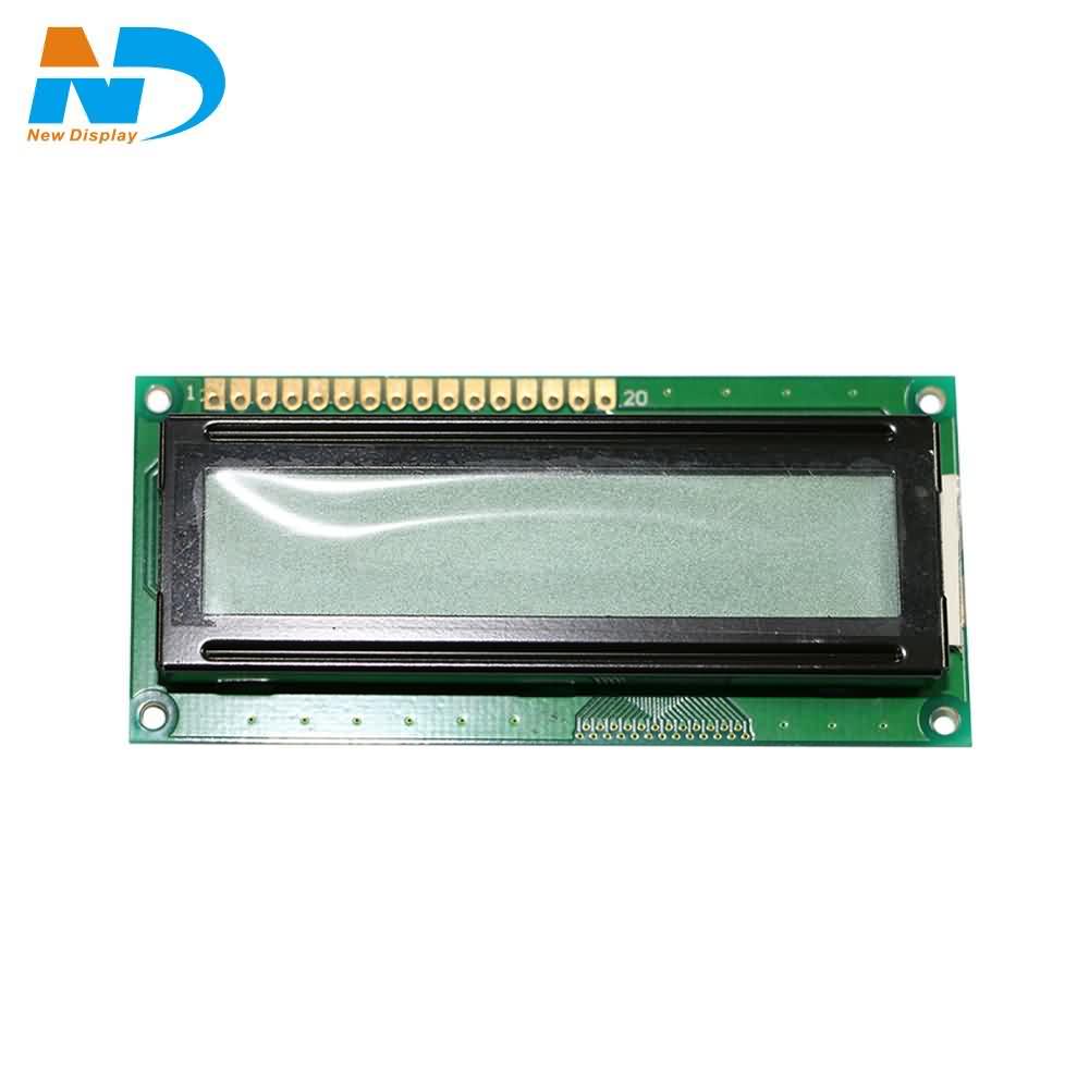 16X2 character lcd display yellow green background 1602