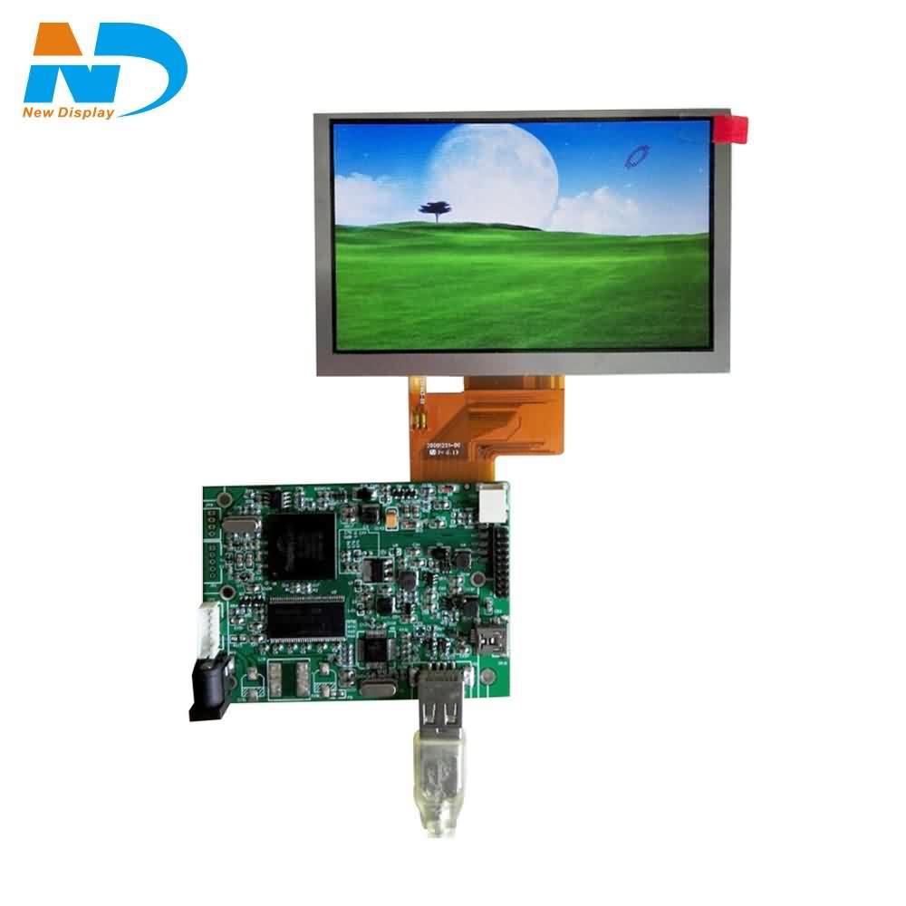 5" hd 720p tft lcd display with hdmi driver board YX050JDHP08