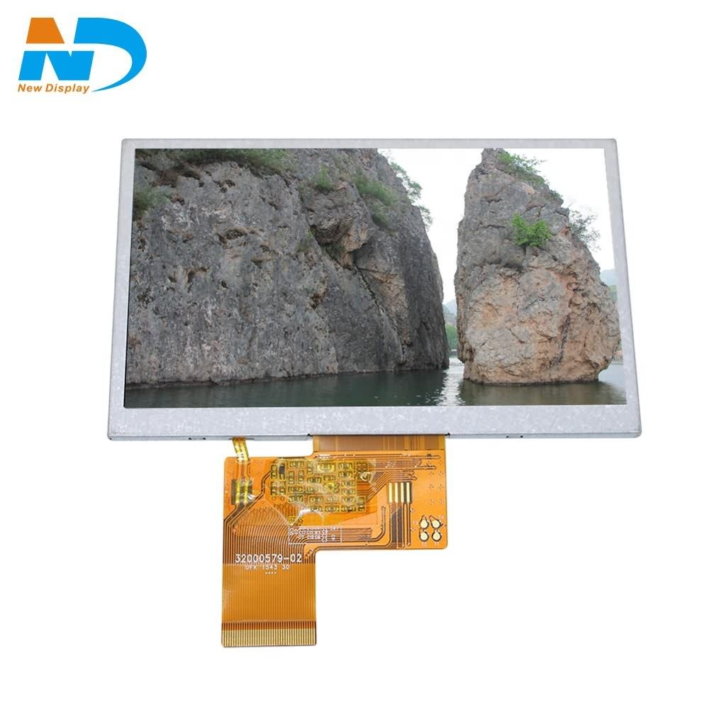 Factory wholesale 7 Segment Lcd Display For Elevator Display - 4.3 800*480 IPS panel  50pin wide view angle tft lcd display – New Display