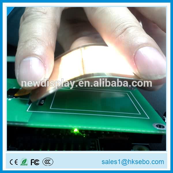 1,66" fleksibilni LCD panel/mali oled LCD panel za pametni telefon, pametni sat, nosivi sat
