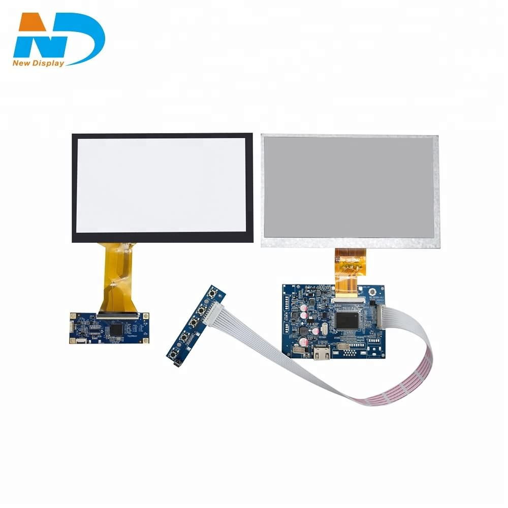 Raspberry pi 7" Capacitive touch screen 1024×600 50pin ips lcd display with driver board