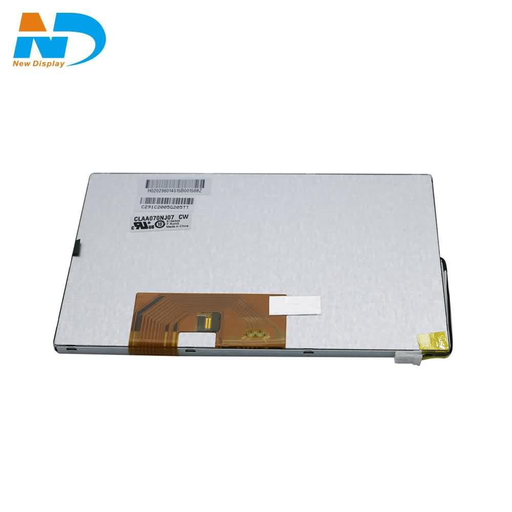 Innolux 7 inch resolution 800*480 50-pin lcd display EJ070NA-01G