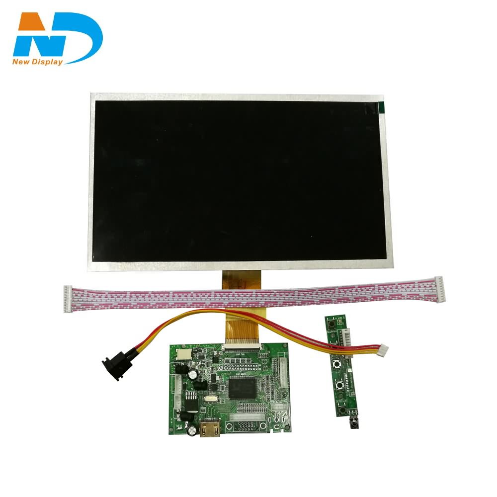 9" 800*480 50 핀 LCD 패널(HDMI 드라이버 보드 포함)