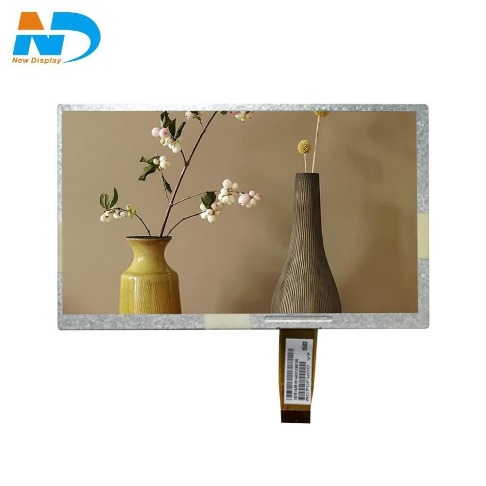 Competitive Price for 22 Inch Industrial Lcd - INNOLUX 7 inch 250 Nits 480*234 Resolution 250 Nits LED Backlight TFT LCD Display AT070TN01 V.2 – New Display