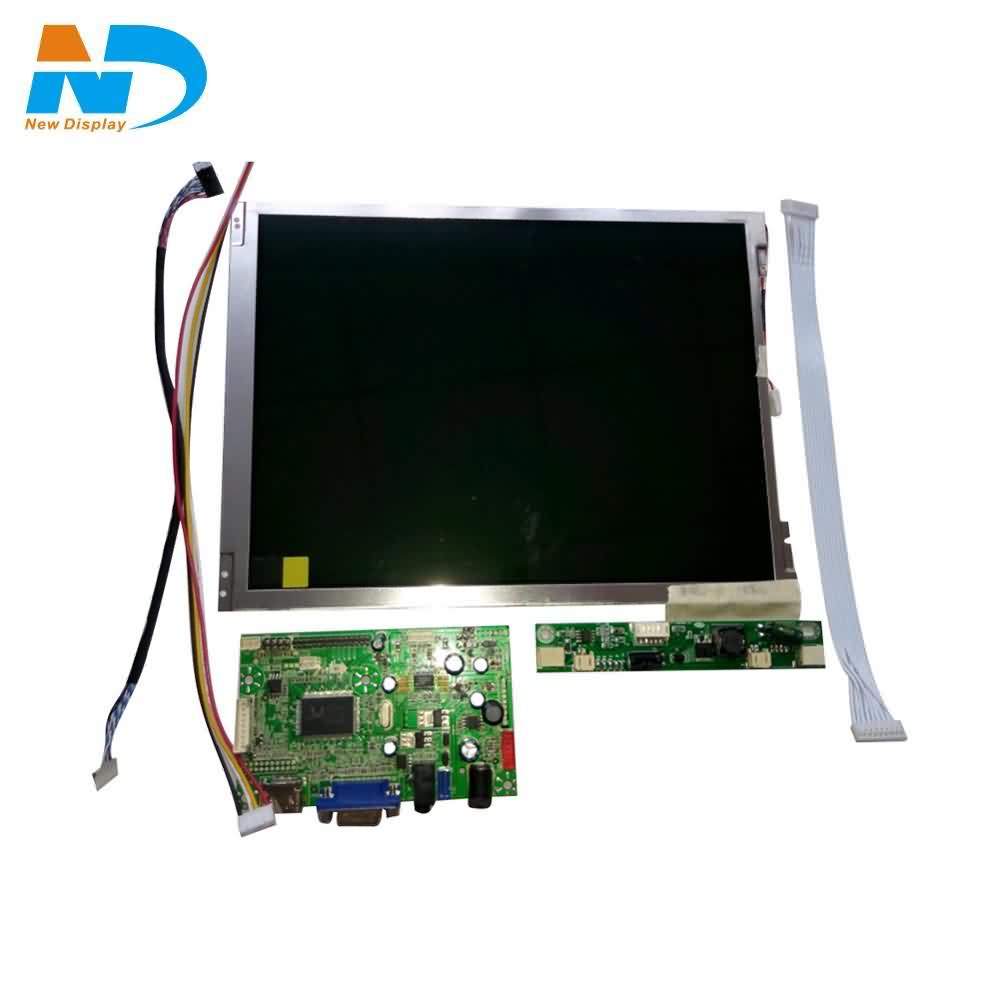 G104XVN01.0 AUO 10,4" industriālais augstas izšķirtspējas 1024 × 768 LVDS interfeisa LCD ekrāns