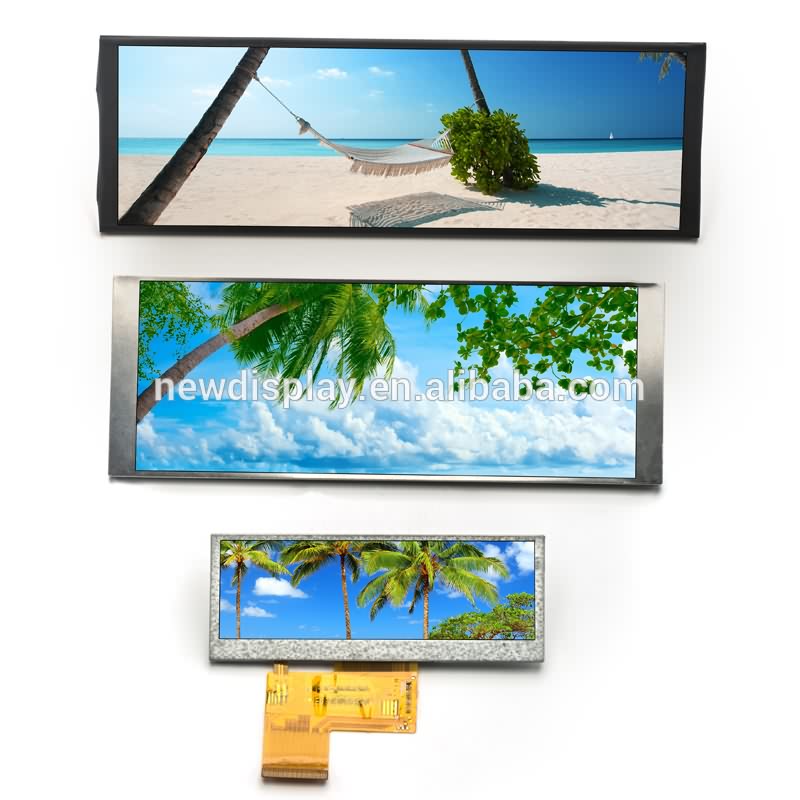 7" 8" 10.1" 12.1" 12.3" ultra wide LCD module with driver board