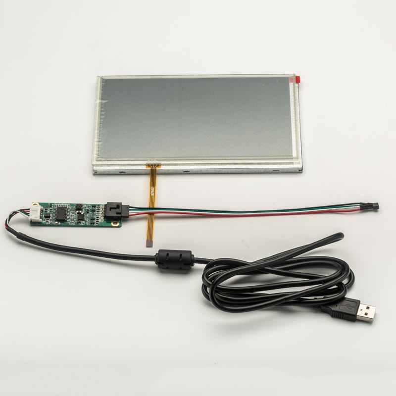 7"tft 800×480 50-pin lcd panel with resistive touch screen