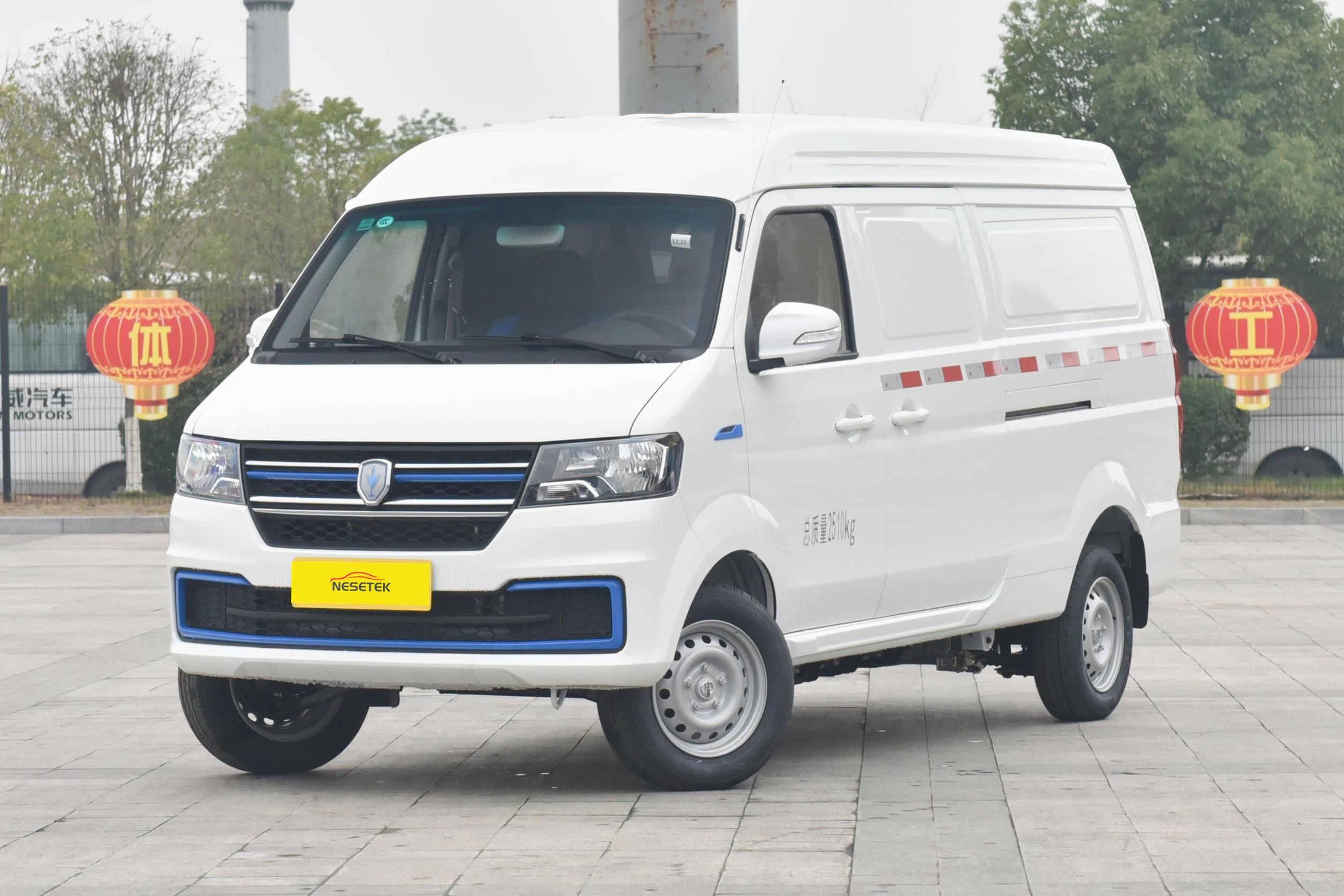 JINBEI Haise Haishi EV Cars Logistics Cargo Delivery Van Post Express илгээмж хүргэх машин