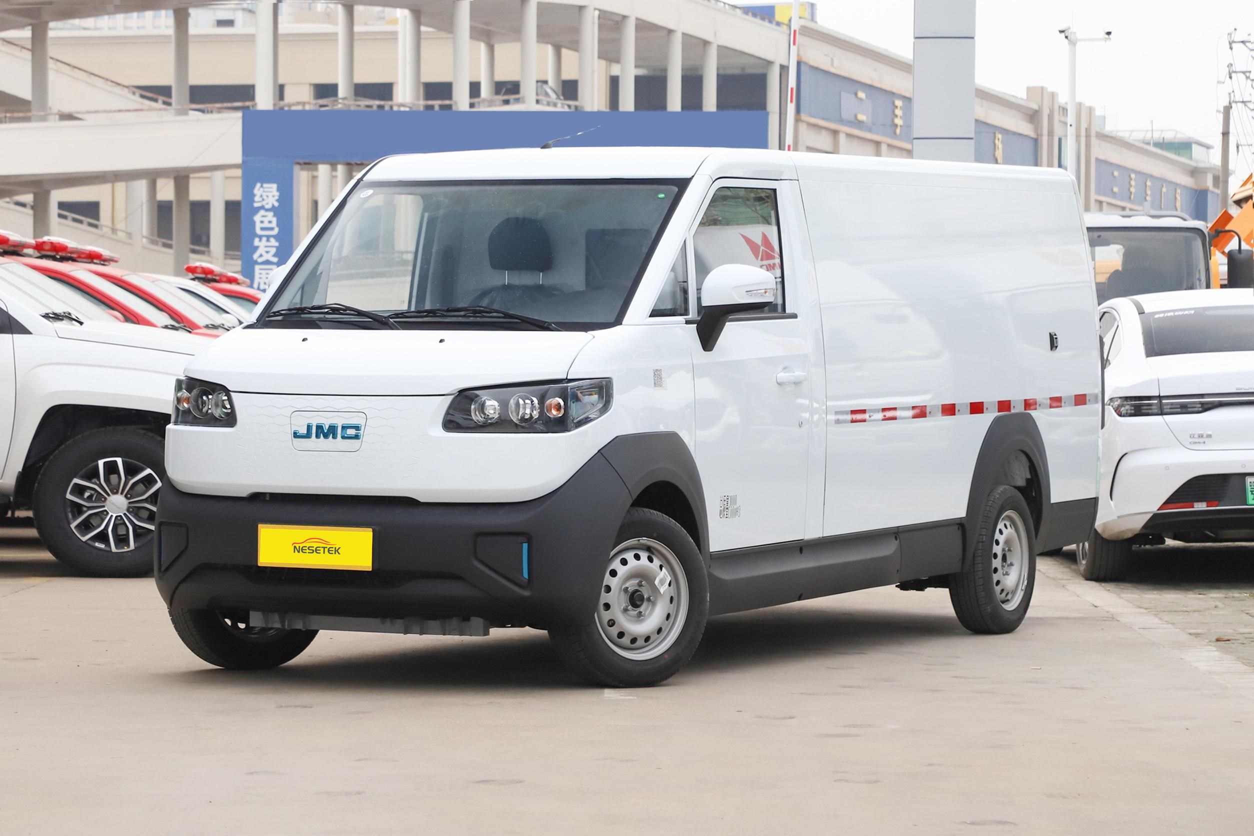 JMC E630 ачаа хүргэлт ложистик машин цахилгаан фургон Шинэ эрчим хүчний LCV тээврийн хэрэгслийн үнэ Хятад
