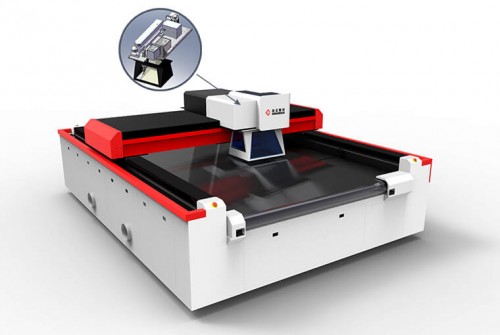 Galvanometer Laser Machine for Fabric Perforating, Engraving, Cutting