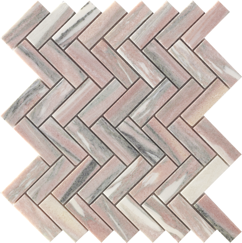 One of Hottest for Stone Mosaic Wall Tiles - Herringbone Shape – Missippi