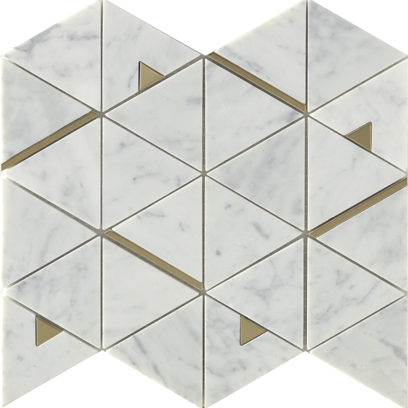 Reasonable price Ocean Honed Marble Mosaic - Triangle Shape – Missippi
