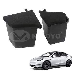 NITOYO Trunk Organizer Storage Boxes with Lids fit for Tesla Model Y