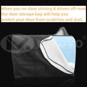 NITOYO Car Door Storage Bags (2 pack for front door) FIT for Ford Bronco 2021 2022 2023
