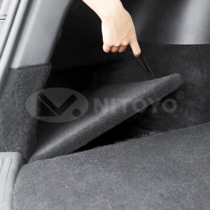 NITOYO Trunk Organizer Storage Boxes with Lids fit for Tesla Model Y