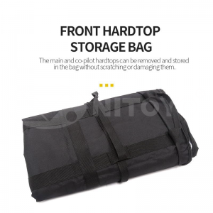 NITOYO Hard Top Storage Bag (Front top Storage for 2/4 Door) Fit for Ford Bronco 2023 2022 2021