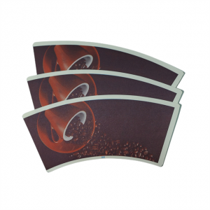 Wholesale Discount 9oz Custom Logo Printing PE Coated Paper Cup Fan High Bulk