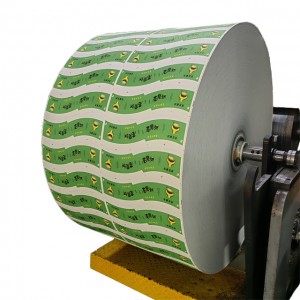 Flexo printsjen papier beker grûnstof pe coated papier beker fan